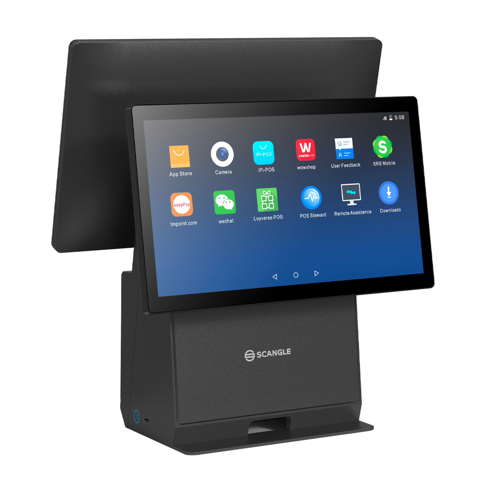 Scangle K5 Touch POS System with 80mm Thermal printer-4